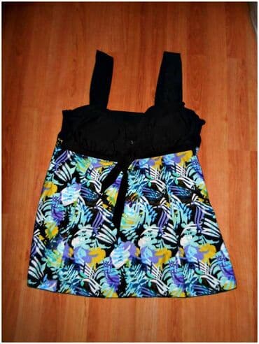 5XL, Viskoza, bоја - Crna — 2