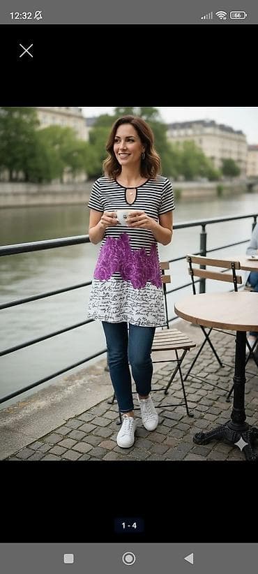 Donji veš: Tunika/ Bluza Ram’s Collection (Made in Turkey), veličina L. - Kroj — 2