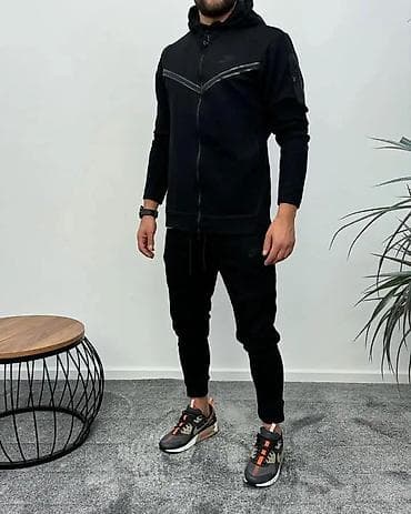 tech fleece trenerke cena: Trenerka Nike, bоја - Crna — 3