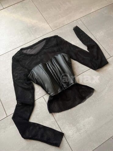 korset bluza: New,𝒜𝒹𝒶𝓂𝒶𝓈 ‘’Set (Bluza+Korset) Velicine:S M L Model Dostupan Samo u — 1