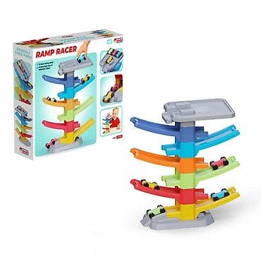 Ramp Racer – višespratna trkačka staza za mališane - Igračka sa 6