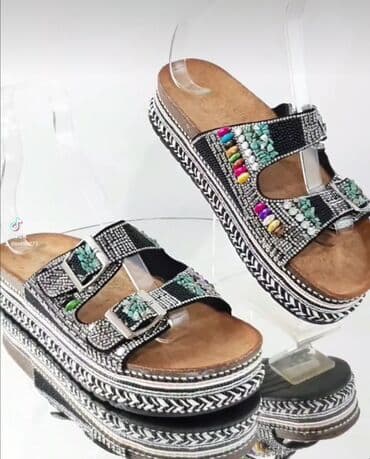 grubin papuce krzno: Fashion slippers, 38 — 9