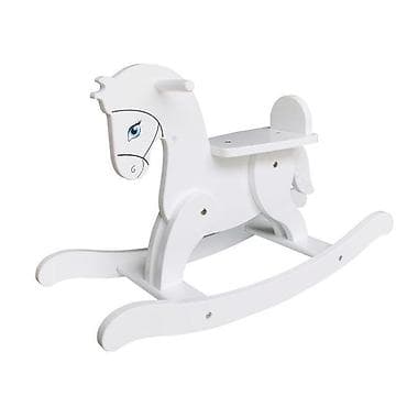 Drvena klackalica – konjić - Materijal: masivno drvo/MDF, glatko