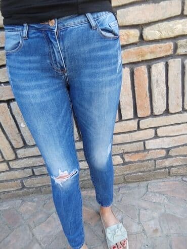pantalone elipsa: Fsbn farmerke vel 27/M Super ocuvane Struk po 36 tegli do 40 nogavice — 4