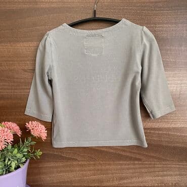 Bodiji i zeke za bebe: Preslatka Ninia majica-bluza za devojcice Nosena,ali u ok stanju,moze — 5