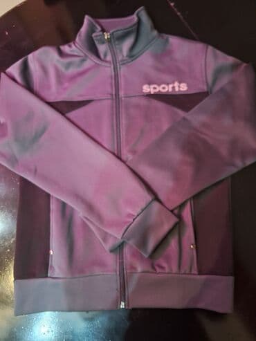 zlatna haljina sa sljokicama: Sportski komplet – trenerka (gornji deo + donji deo) NOVA! M veličina — 5