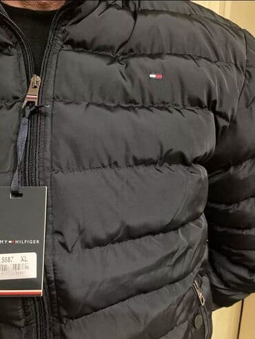 n fashion jakne muske: Winter jacket Nylon, M (EU 50), Tommy Hilfiger, color - Black — 5