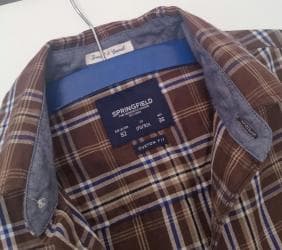 muske ugg: Muška Springfield košulja, NOVO Karirana - Custom fit EUR. UK. KOR — 3