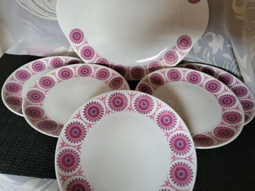tanjiri za sitne kolace: Servis za torte,kolace Bohemija Epiag Carlsbad 70te. Servis bohamija — 1