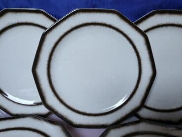 komplet tanjira: Tanjiri Kirchenlamitz porcelan Bavaria 1950g+. Tanjiri — 2