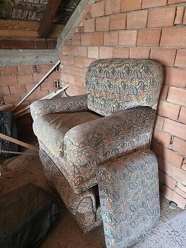 sam u kuci: 4 foteljna naslona za sedenje – klasični modeli potrebno kompletno — 5