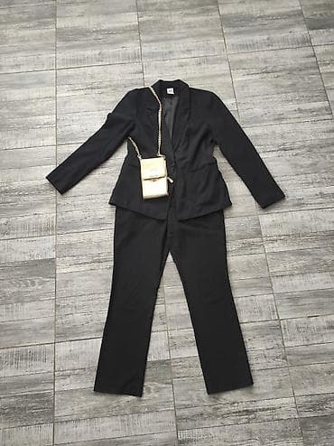 Ženski crni sako Vero Moda - Klasičan kroj sa jednim dugmetom za