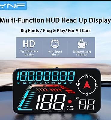 Multifunkcionalni HUD Head-Up Display za vozila (G12-HUD) -