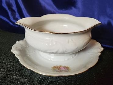 Antikviteti: Sosijera Wawel porcelan Poljska iz 70ih.godina. Porcelanska sosijera — 9