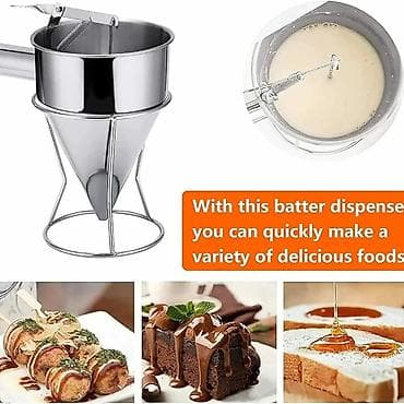 amc solje za kafu: Dozator testa od nerđajućeg čelika sa postoljem - Profesionalni — 4