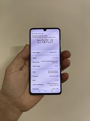 bjanka senzori: Huawei P30 dual sim sim free, sa 6/128gb memorije. Dobro očuvan i — 4