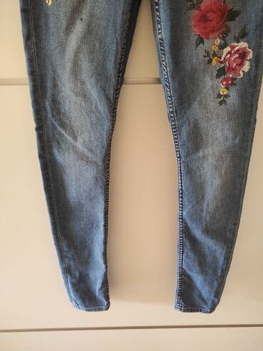 pidzama iz jednog dela: H&M farmerke veličina 34. Dubok model. Poluobim struka 30/34 — 3