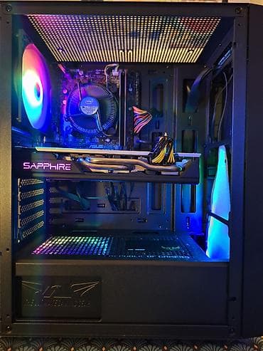 hard disk cena: Intel i5-9500/RX 580-8GB/16GB/SSD 256GB/HD 500GB Ispravan, ocuvan — 1