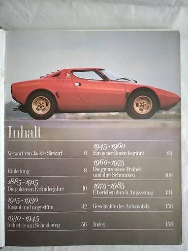 Knjiga:Najlepsi automobili od !885 do 1985. 160 str. 28,5 cm. bogato