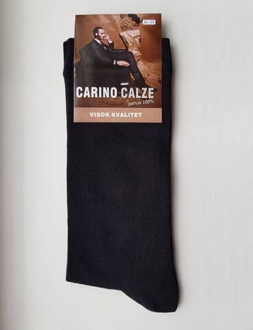 Men's Clothing: Čarape veliki broj 46-48 Jedan par je 250din.Boja crne, svetlo — 8