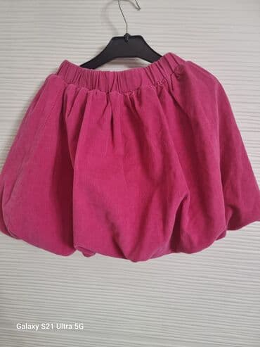 Suknje: Midi, 92, bоја - Roze — 2