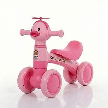 jaje nosiljka za bebu: Dečija guralica “Cute Duck” sa muzikom i svetlom – Roze Šifra — 1