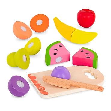 kupujemprodajem decije kuhinje: B toys drveno voće – set za seckanje Šifra proizvoda: 31 Opis: - — 1