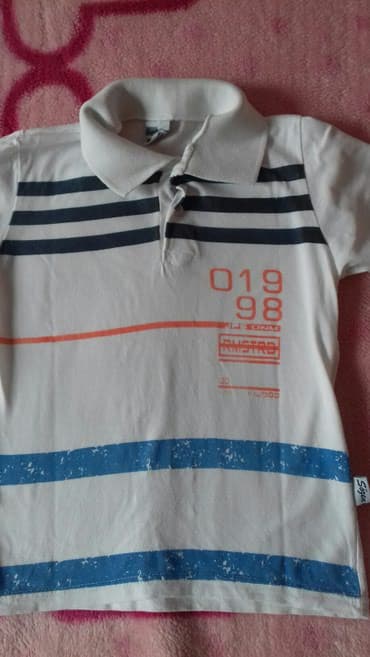 majice sa spustenim ramenima: Polo t-shirt, Short sleeve, 110-116 — 2