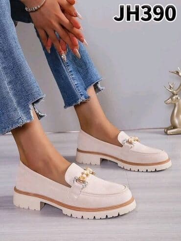 crne mokasine zenske: Loafers, 41 — 1