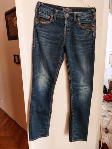 liu jo mokasine zenske: Jeans, Regular rise, Straight — 7