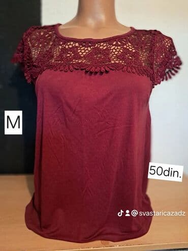Women's Clothing: Ženske majice – više modela - Model 1 (S): bela gornja zona, ispod — 8
