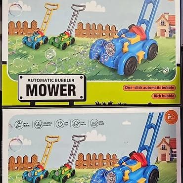 veličina 92 za bebe: Dečja gurajuća kosačica sa mehurićima – Automatic Bubbler Mower - — 4