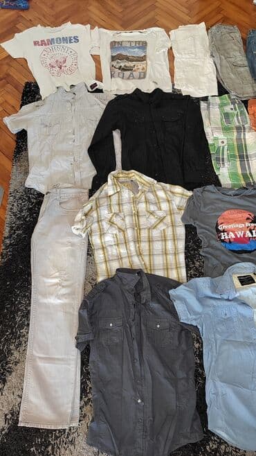 planinarske pantalone muške: Ide sve sa slika za 3000 — 9