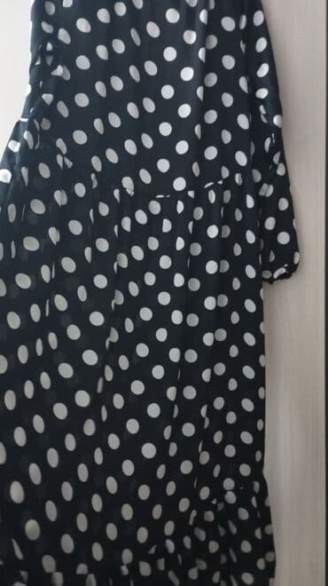 dugacke haljine za svaki dan: H&M M (EU 38), color - Black, Oversize, Long sleeves — 3