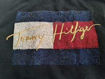 kapa sa naocarima: Tommy Hilfiger, S (EU 36), Jednobojni, Sa ilustracijom, bоја - Crna — 2