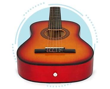 bicikli za decu od 4 godine: Velika klasična drvena gitara za decu sa 6 žica – ECOTOYS Šifra — 5