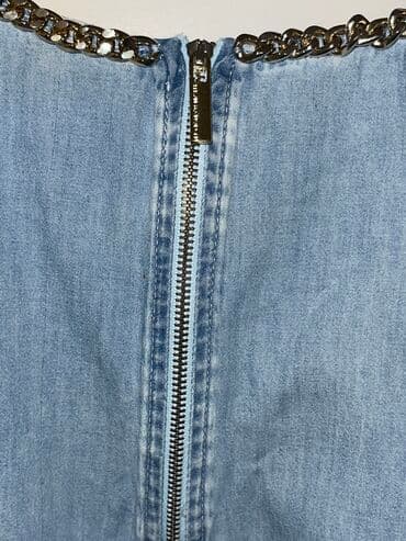 c a haljine 2022: Elisabetta Franchi S (EU 36), M (EU 38), color - Blue, Without sleeves — 13