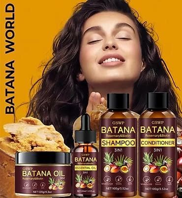 uvijac za kosu trostruki: GSWP Batana 3‑u‑1 set za kosu – ruzmarin i biotin Komplet negu čine — 2