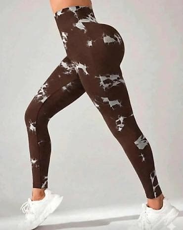 Ženske sportske helanke – tie-dye print 2 kom po jednoj ceni - Model