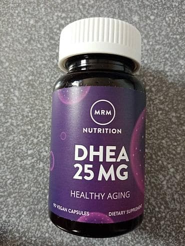 Čaj, kafa, pića: Dhea,novo ne otpakovano. 25mg 90 kapsula. U mikronizovanoj formi. U — 1