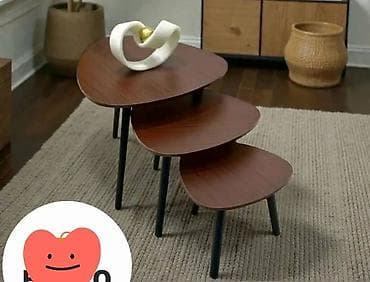 jysk ormari za sobu: Set klub stolova – 3 komada - Dizajn: moderan, minimalistički; — 4