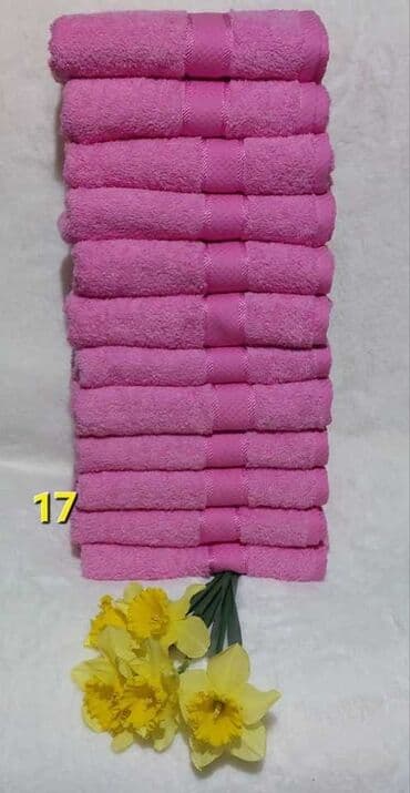 kinder joy paket: Peškiri Dimenzije-50*90 Paket 12 komada- . Materijal-pamuk (400g/m²) — 2