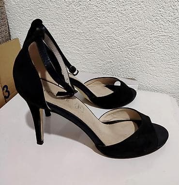 zenske cizme sa stiklom: OPPOSITE KOZNE SANDALE = PRAVA KOŽA br 41 Prelepe Opposite sandale — 3