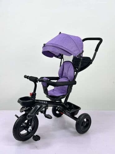 hm kompleti za devojcice: TRICIKL TS-68 - Rotirajuce sediste -Metalni ram -Za jedno dete — 3