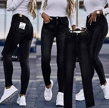 razne torbe: Ženske ležerne pantalone ravnog kroja, idealne za svakodnevno nošenje — 8