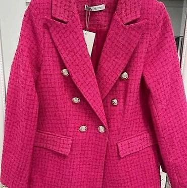 Ostala ženska odeća: Sako od tvida: 3400 dinara
Vel: 42-50 ( xl-5x)
Uvoz Turska — 1