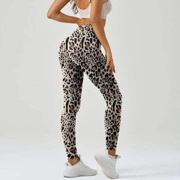 zenski kostimi sa pantalonama: One size, bоја - Šareno, Leopard, krokodil, zebra — 4