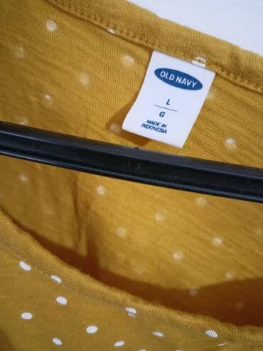 torbe sa sirokim kaisem: L (EU 40), Cotton, color - Yellow — 4
