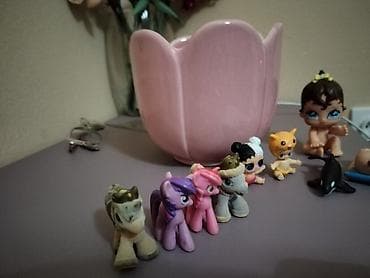 Kolekcija malih figurica – miks set - 4 mini konjića/ponija