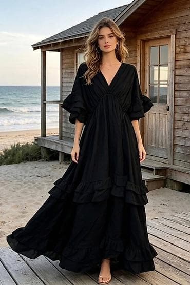 minic odeca: ✅Boho maxi haljina sa volanima
✅3000 din
✅S M L — 7